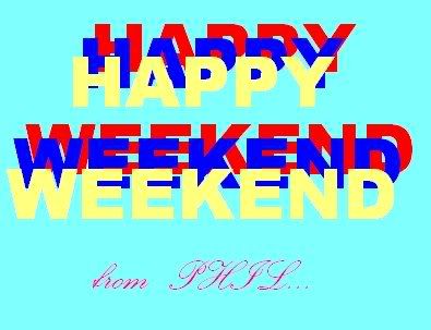 Homemade Happy Weekend