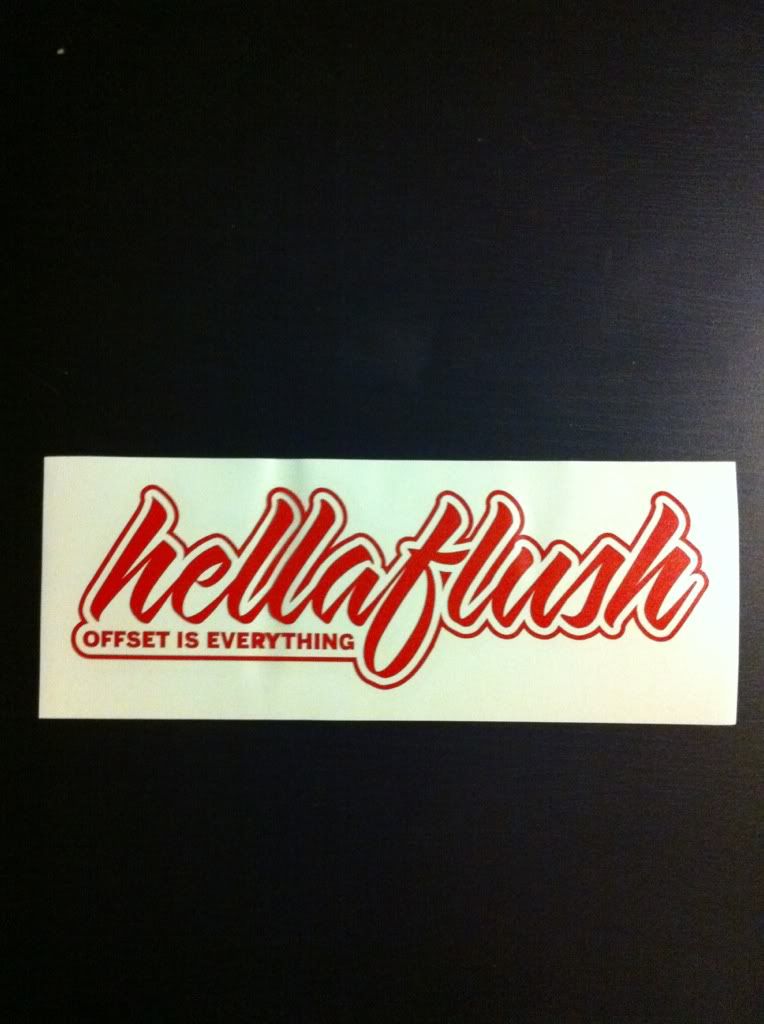FS Hellaflush Sticker