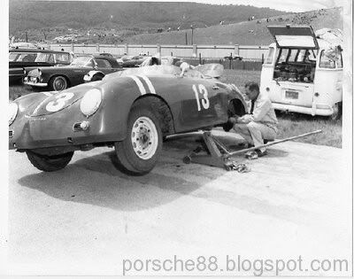 The Porsche 356B is given the Super 90 motor The 90 has a counterweighted 