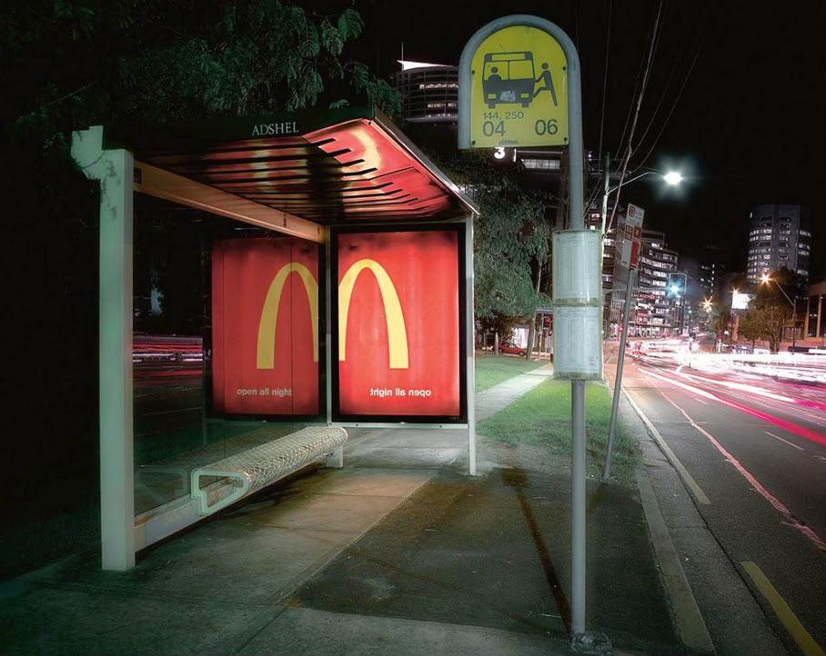 McDonald's outdoor ad