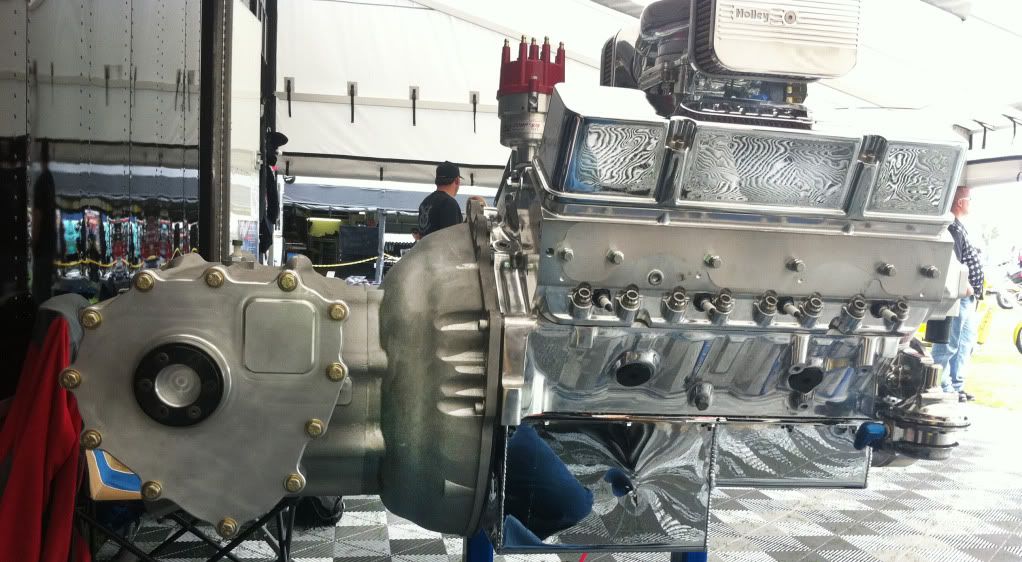 V8 Chopper 2 speed transmission