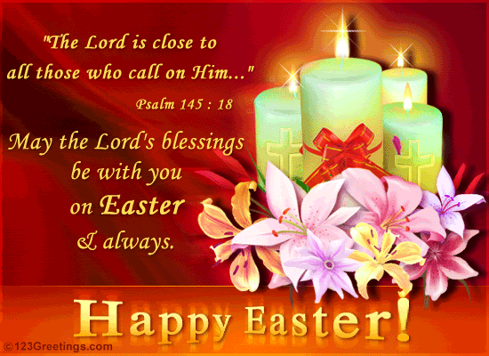 108099.gif Candles Happy Easter image by dixielady47
