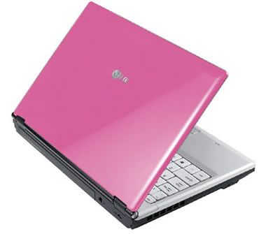 Notebook LG E200 Dual Core T2330 2GB/1.6GHz/120GB/ DVD-RW Rosa