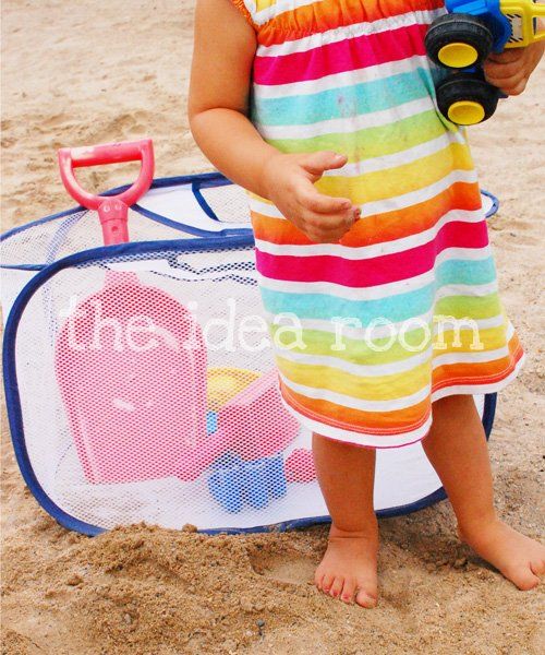 beach bag for sand toys