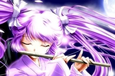 Flute Player Anime