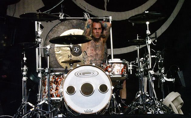 travis barker drum sets