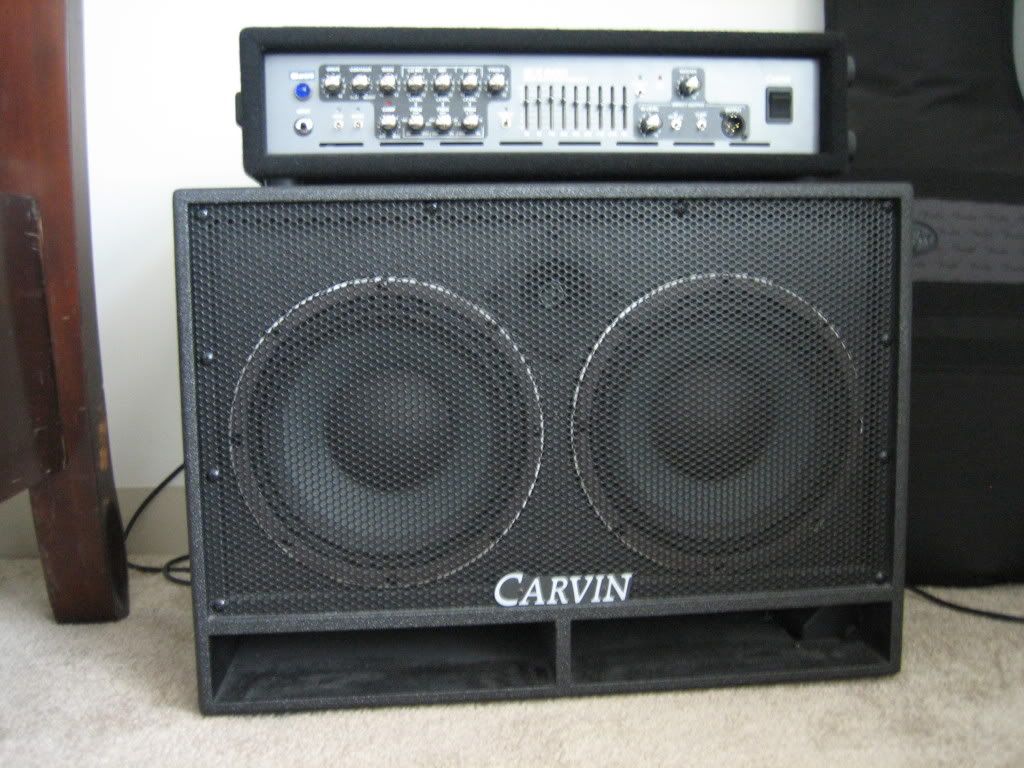 Carvin BX600 Bass halfstack FOR SALE!!!! My Les Paul Forum