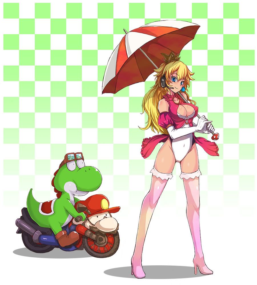 Peach and Yoshi Pictures, Images and Photos