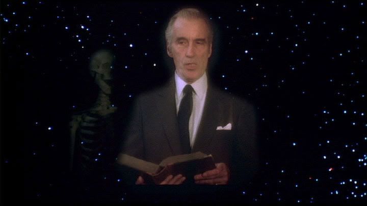 Christopher Lee Addresses Space