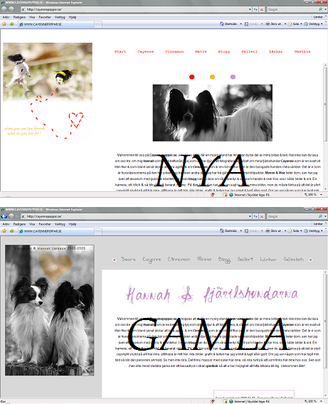 Ny layout - Cayennepeppar.se