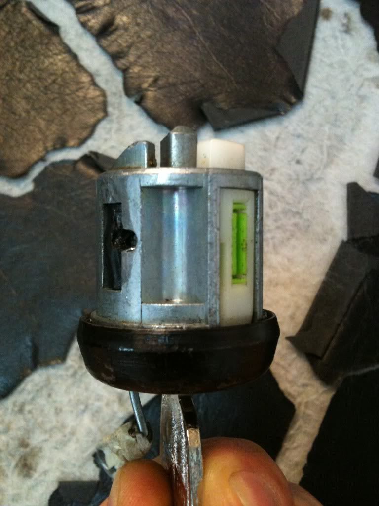 Ignition tumbler (change wafers?) new key