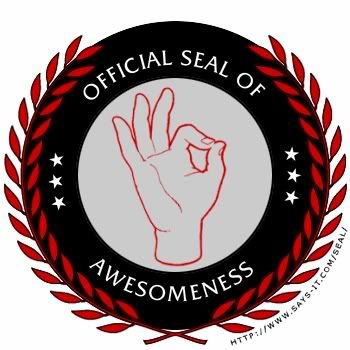 Seal Of Awesomeness