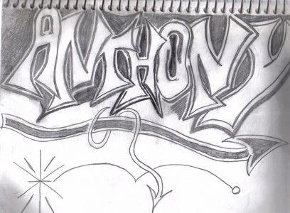 Grafiti on My Name In Graffiti By 6 Anthony 6 Jpg Picture By Anthonyh Bucket