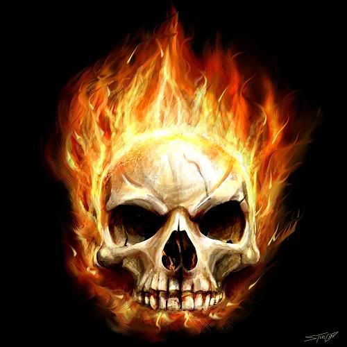 skull Fire Pictures, Images and Photos