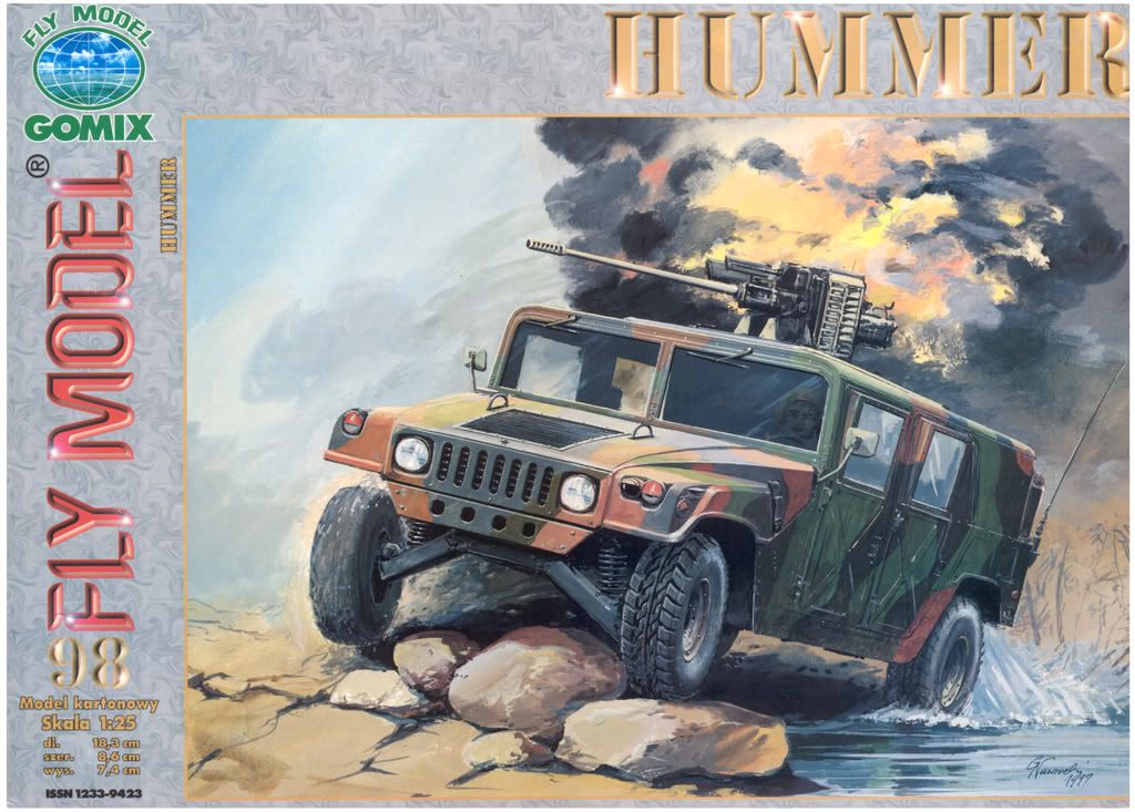 Maquetas de papel de Jeep y Hummer Maquetas de papel de Jeep y Hummer