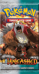 Pokemon Card Game Unleashed (HS2) Booster Pack
