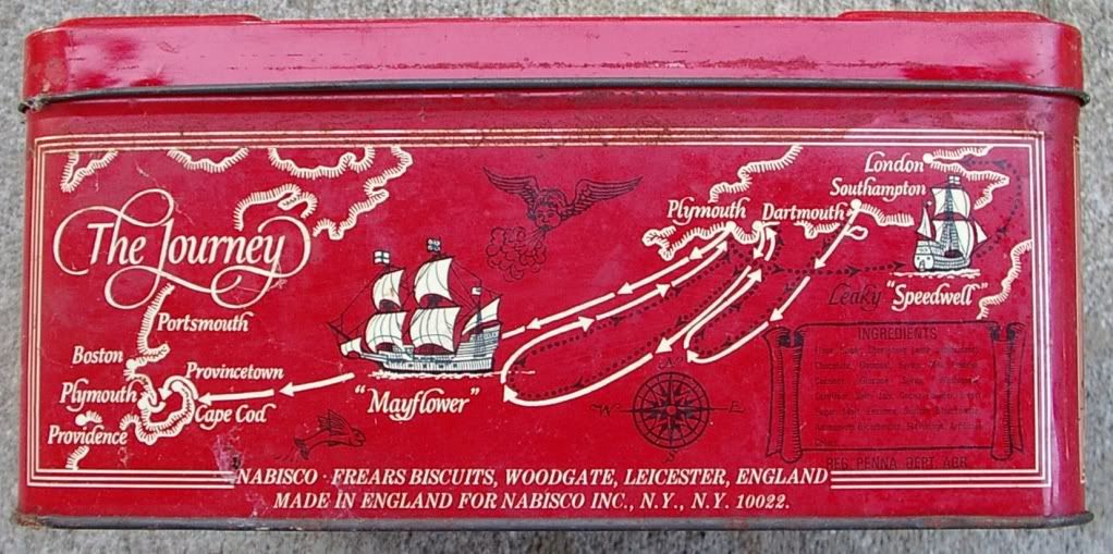 Nabisco Tin Frears Biscuits Leicester England The Journey Side
