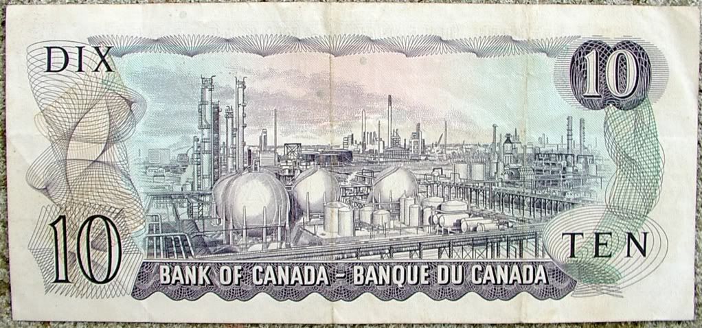 10 dollar bill back. 20 Dollar Bill: Canada