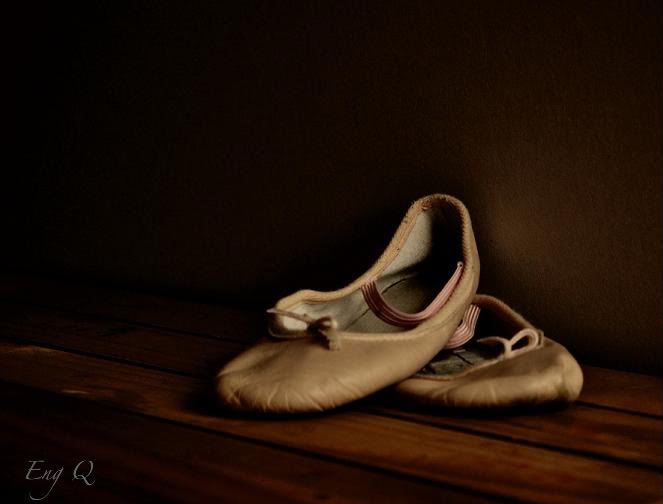 balletshoes. still life photgraphy