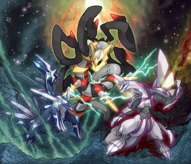 Giratina, Dialga, And Palkia Photo by ThiefKeyKing ...