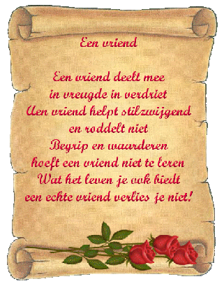 vriendschap