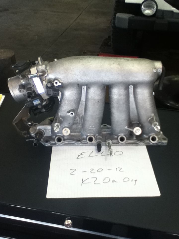 rbc intake manifold. Honda / Acura K20a K24a Engine Forum