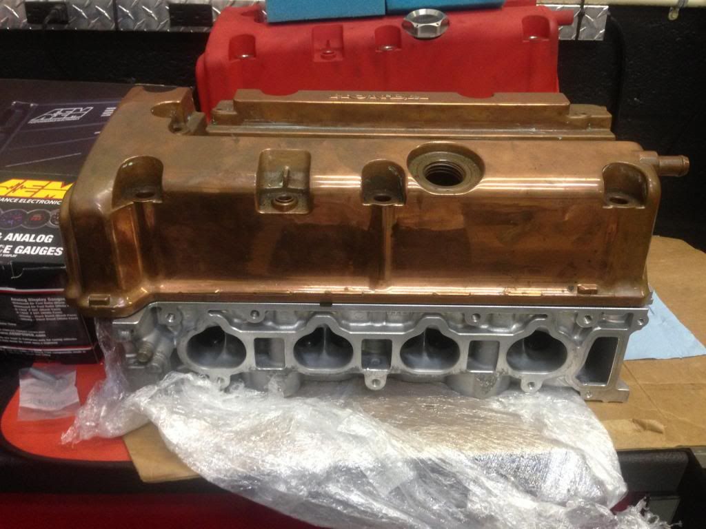 ported k20a head and BNIB AEM series 2 Honda / Acura K20a K24a Engine Forum
