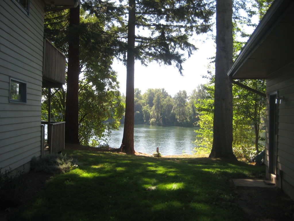 on the Willamette River.