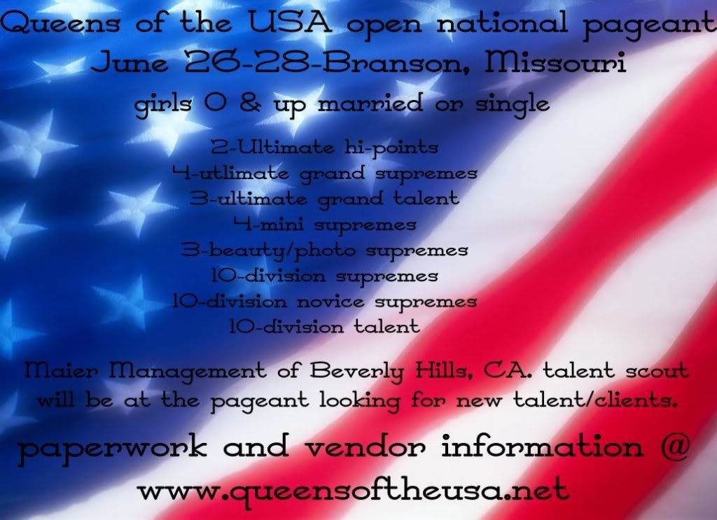 queens of the usa national pageant