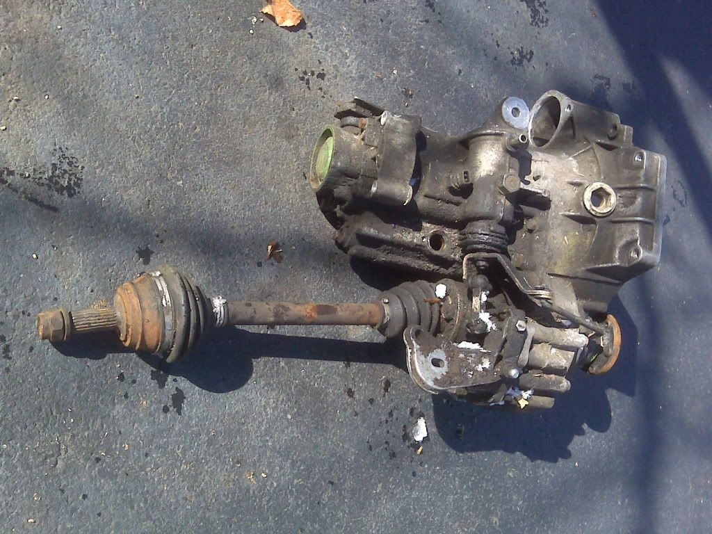 FS AVX Transmission from a Jetta ECODIESEL 350 VW Vortex
