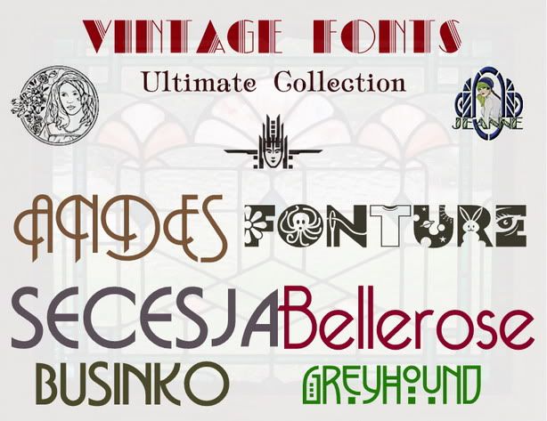 1060 Retro Fonts