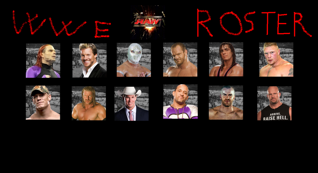 wwe raw roster. wwe roster