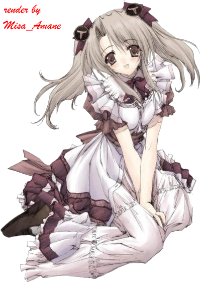 cute anime maid girl. maid.png cute anime girl