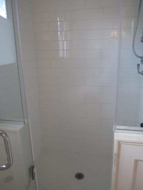 Hexagon+tile+shower