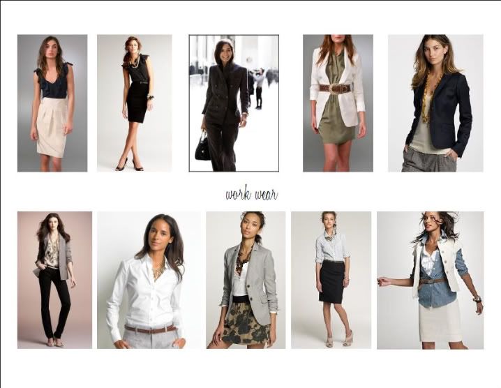 young professional workwear
