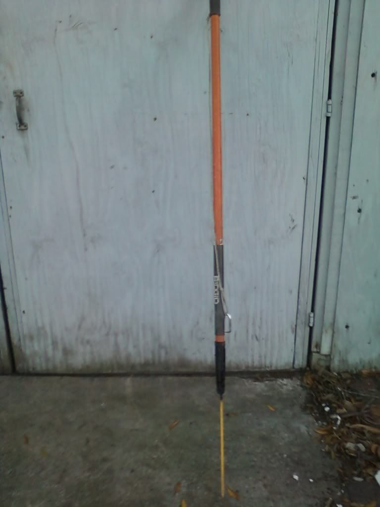 Cheap DIY homemade Stake Out Pole : Kayak Rigging