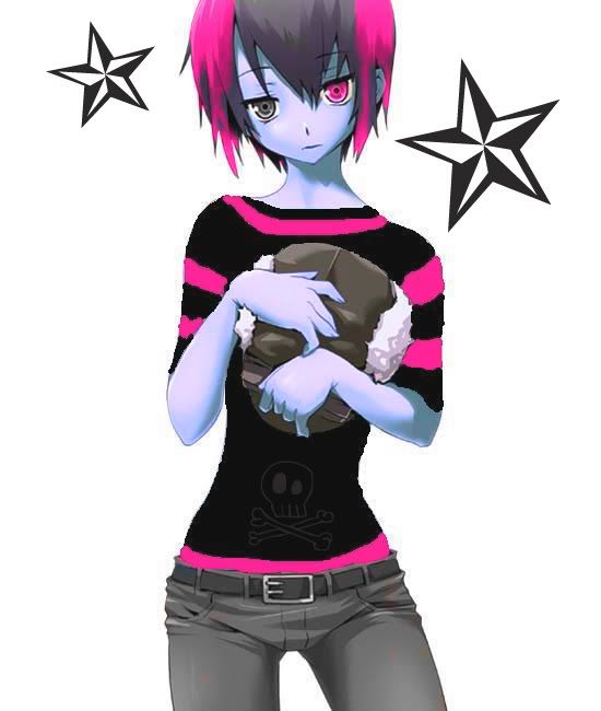 Anime Rocker Girl Photo by UrbanLegend1366 | Photobucket