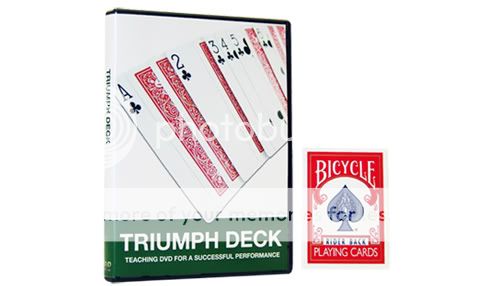 Triumph Deck   Card magic trick (bicycle)   VIDEO DEMO  