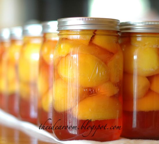 Canning-Peaches