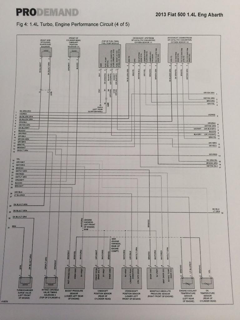 2013 Fiat 500 Wiring Diagram