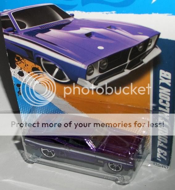2012 Muscle Mania   Ford ´73 FORD FALCON XB  purple  164 Hot Wheels