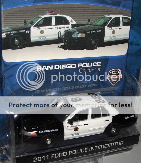 2x Hot Pursuit `11 FORD POLICE INTERCEPTOR K9 + TRAFFIC SAN DIEGO