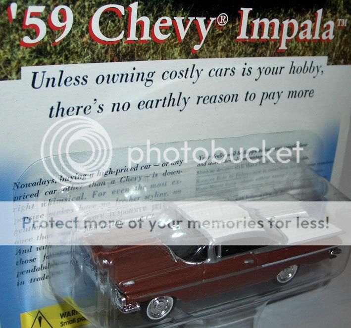 Revell #57 ´59 CHEVY IMPALA  brown/white  164